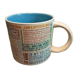 First Lines of Literature The Unemployed Philosophers Guild Coffee Mug Tea Cup